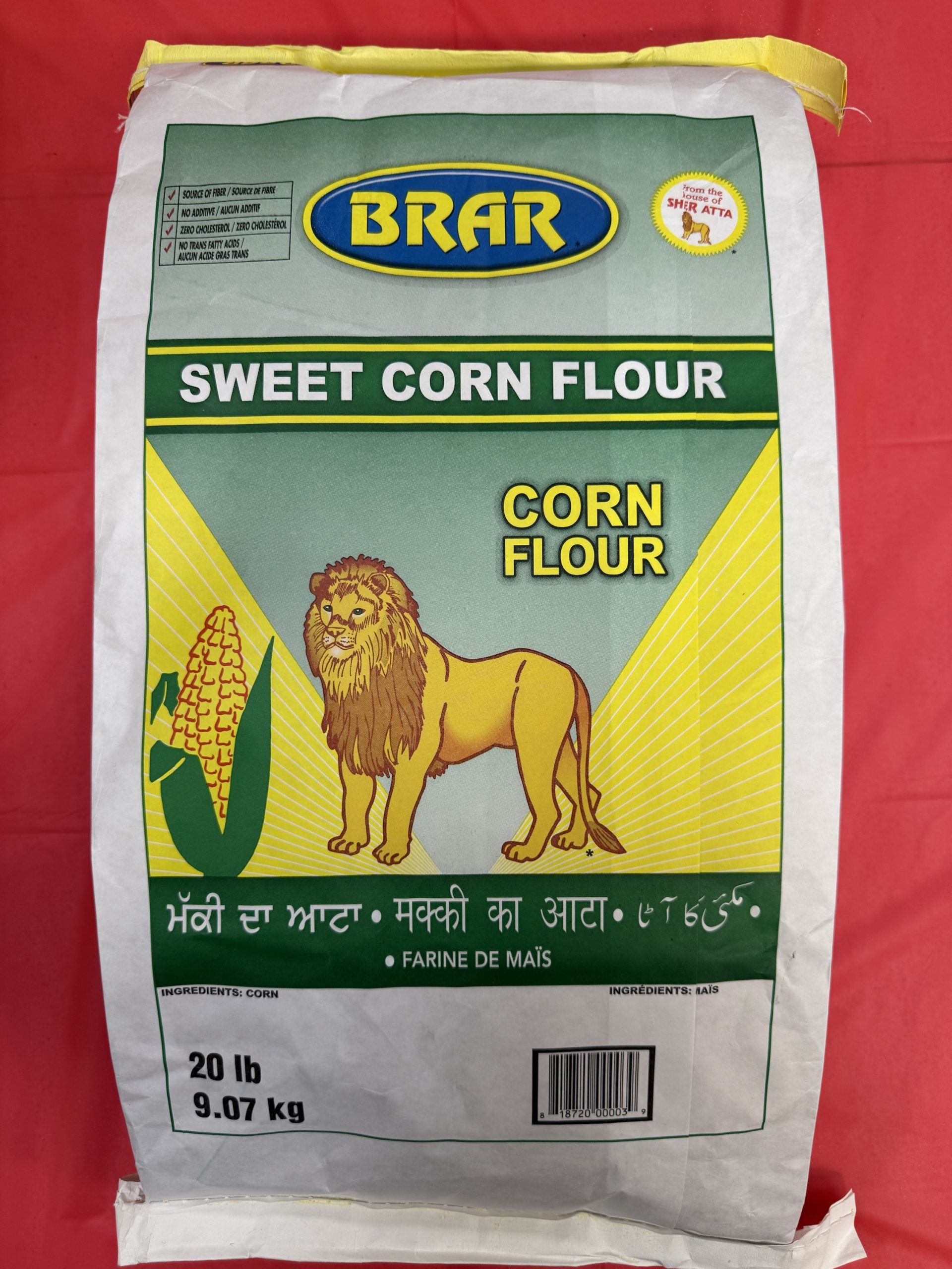 BRAR Sweet Corn Flour 20lb