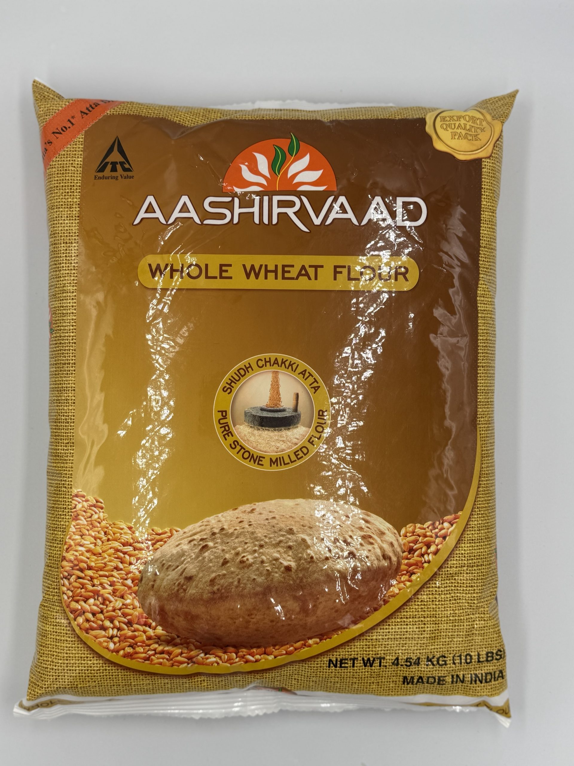 AASHIRVAAD Whole Wheat Flour 10lb