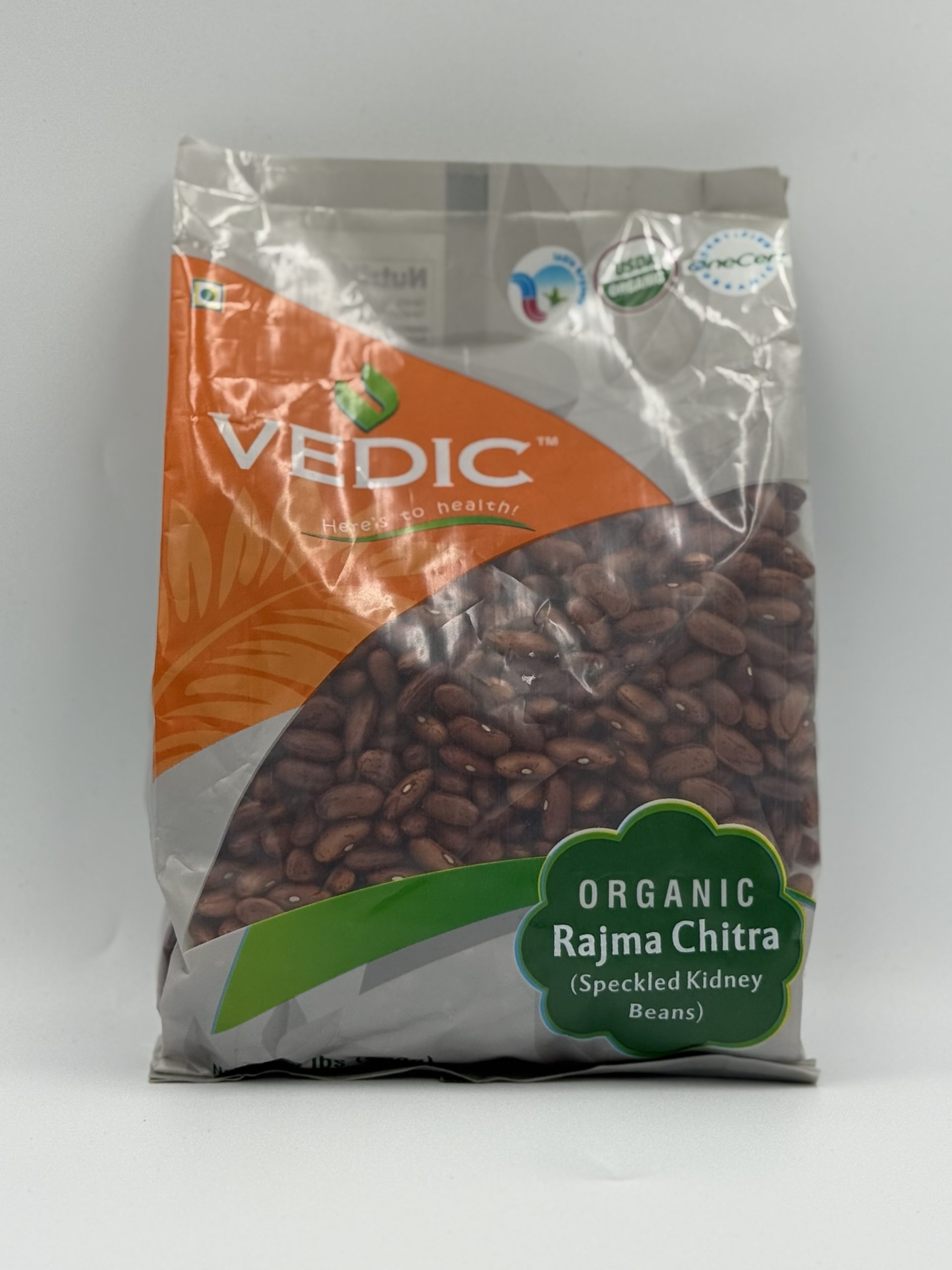 VEDIC Organic Rajma Chitra 2lb