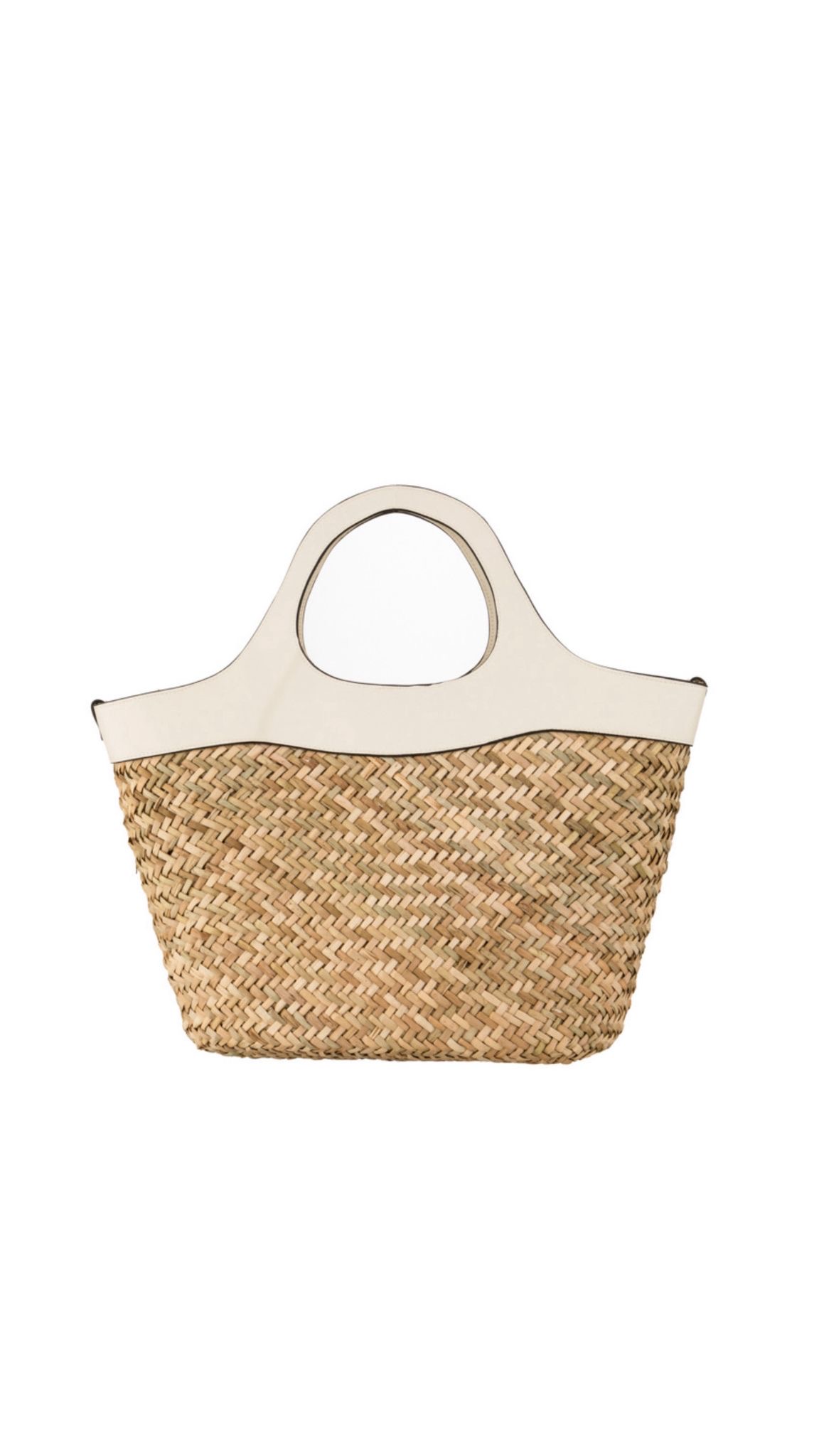 Panier chic en osier naturel tressé, Choice by Geraldine Style
