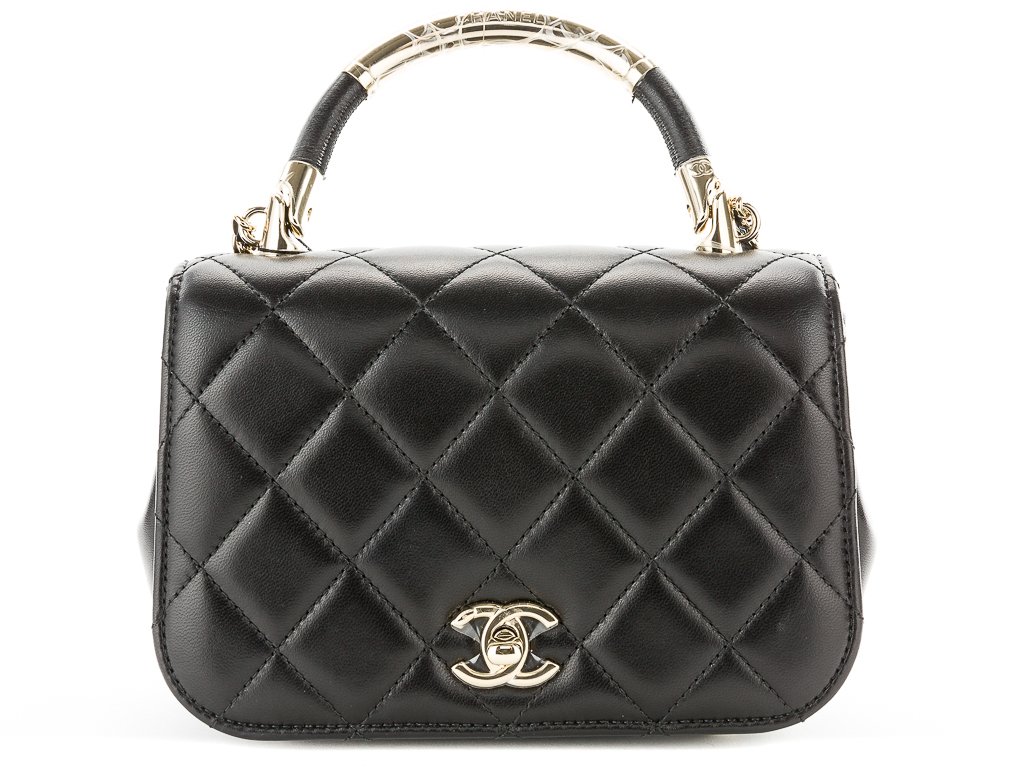 chanel classic flap with top handle