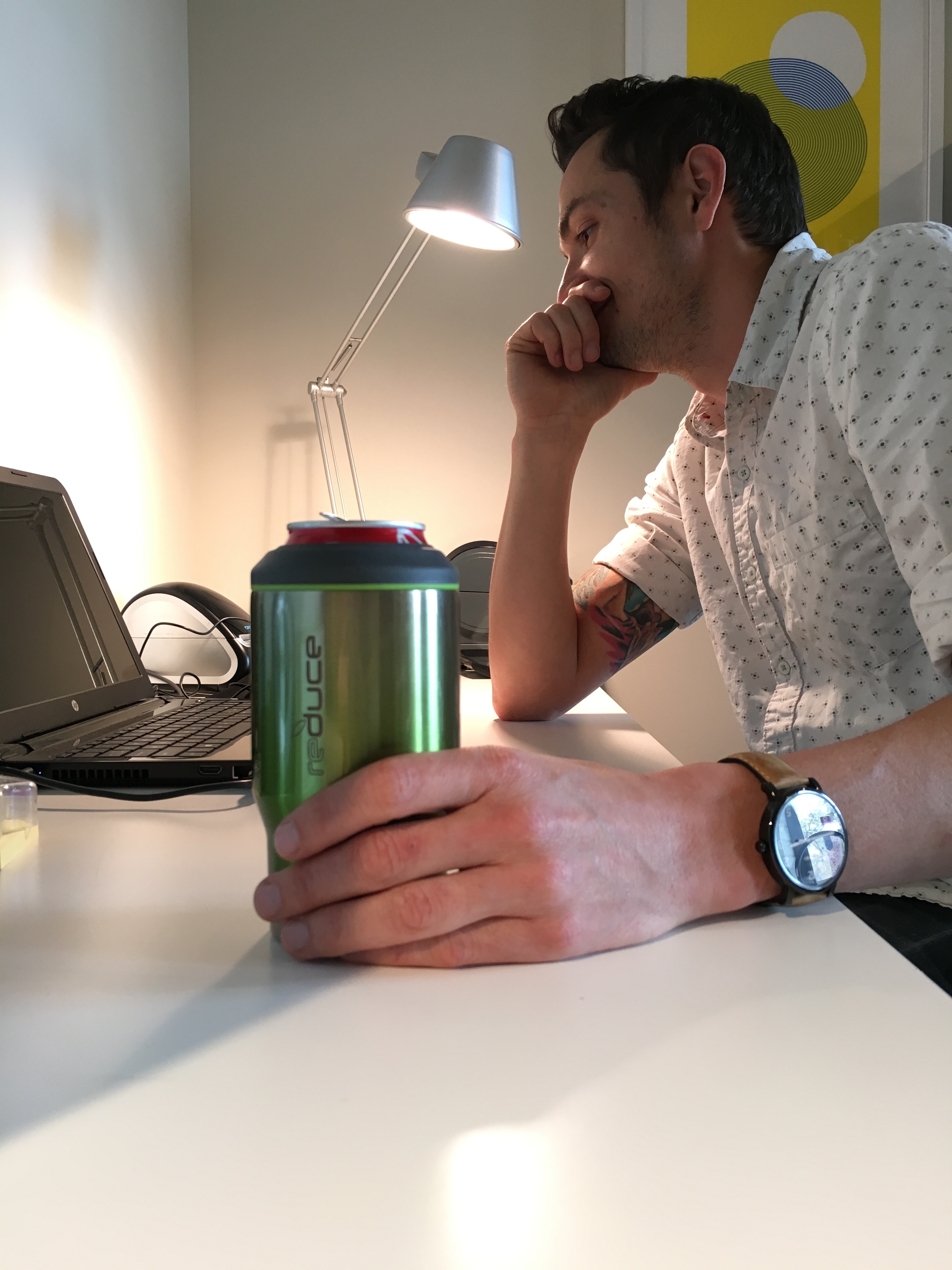 Keep your drink cool with our COLD-1 Cooler while at work