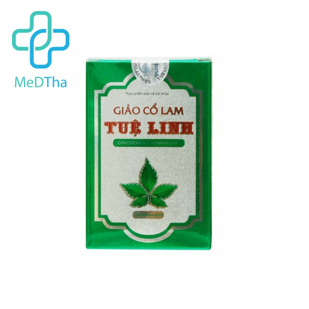 Sẵn Giảo Cổ Lam Tuệ Linh - Hỗ trợ Phòng ngừa Bệnh Tim Mạch, Tiểu Đường, Mỡ Máu (Hộp 60 viên/100 viên)-SRMShop - Ảnh 4