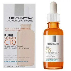 La Roche Posay 10% Pure Vitamin C Serum with Hyaluronic Acid & Salicylic Acid, 30ml