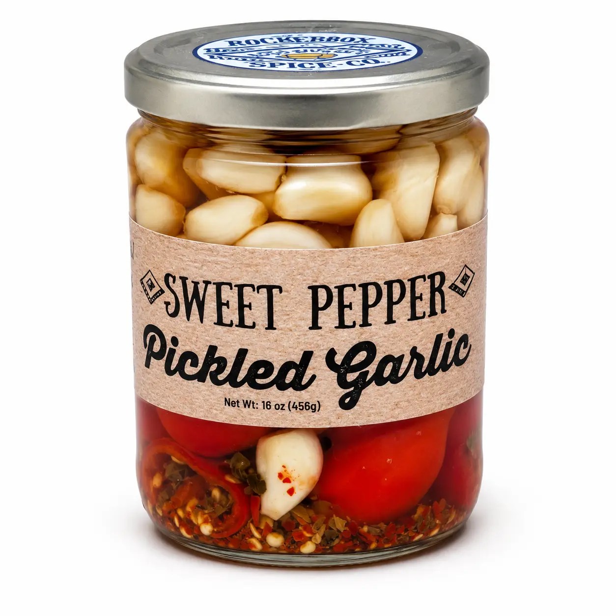 Rockerbox Spice Co - Sweet Pepper Pickled Garlic