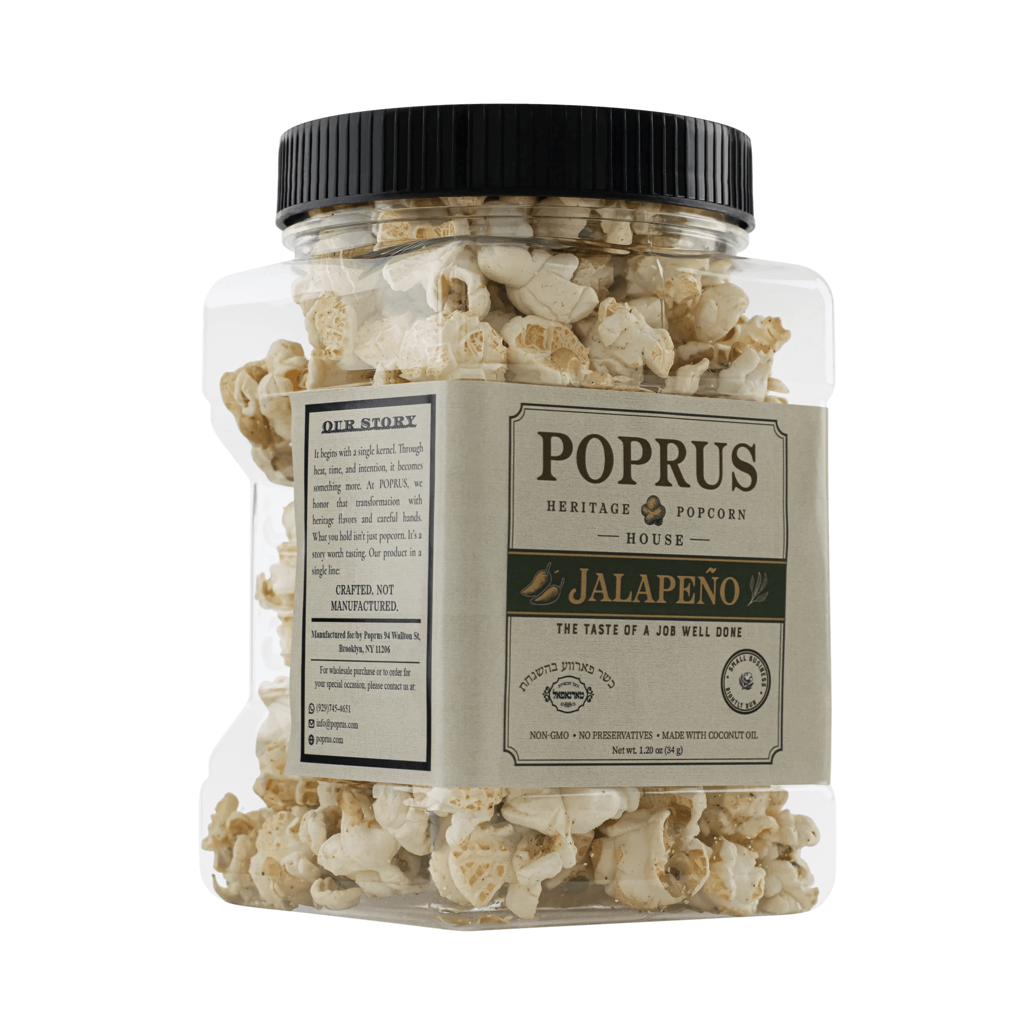 POPRUS - Jalapeno Popcorn Bottle
