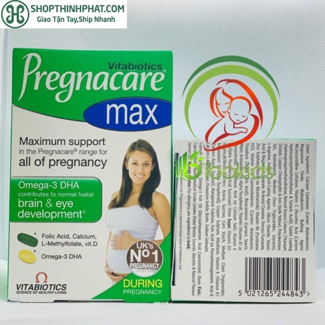 Vitamin Bà Bầu Pregnacare Max 84 Viên (mẫu Mới) - Image 2
