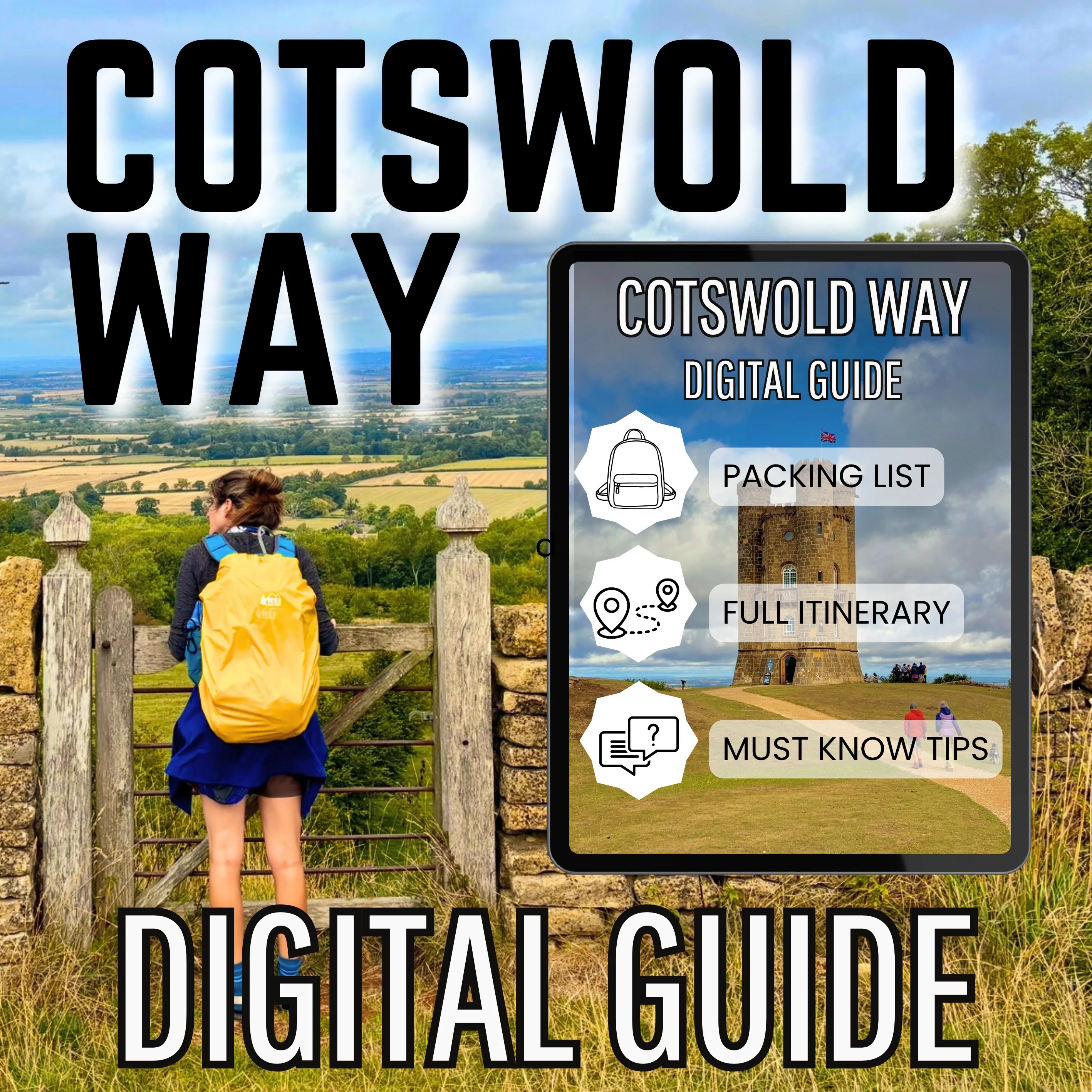 The Complete Cotswold Way Digital Bundle 2026 Edition Travel Light COTSWOLD1 