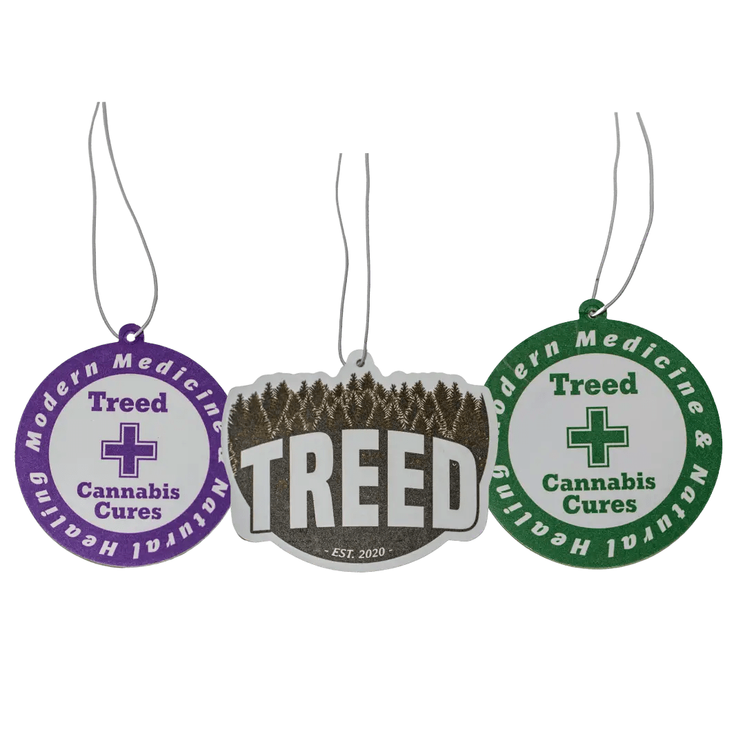 TREED Cannabis Cures  Air Freshener Bundle