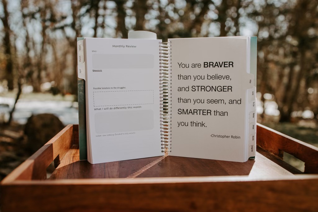 Last month review template