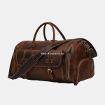 Premium Full-Grain Leather Weekender – Luxury Edition