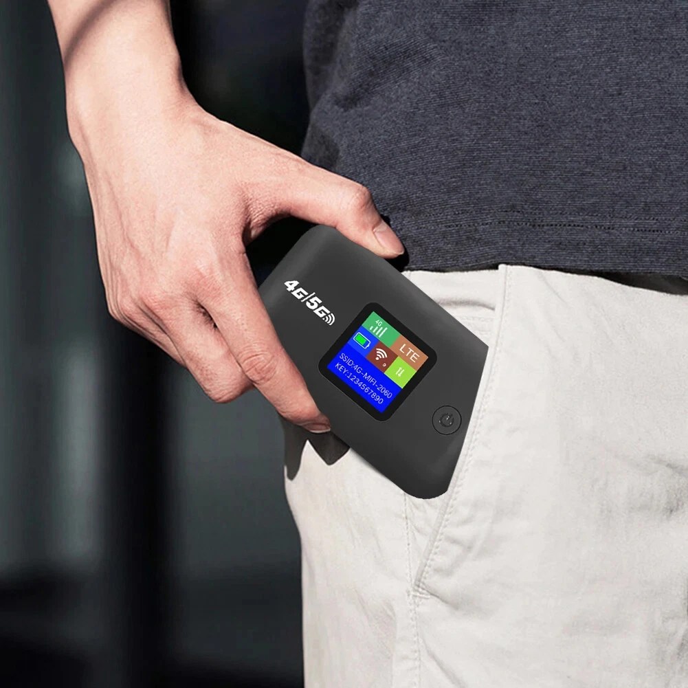 SIM ბარათის მხარდაჭერის მქონე WiFi როუტერი