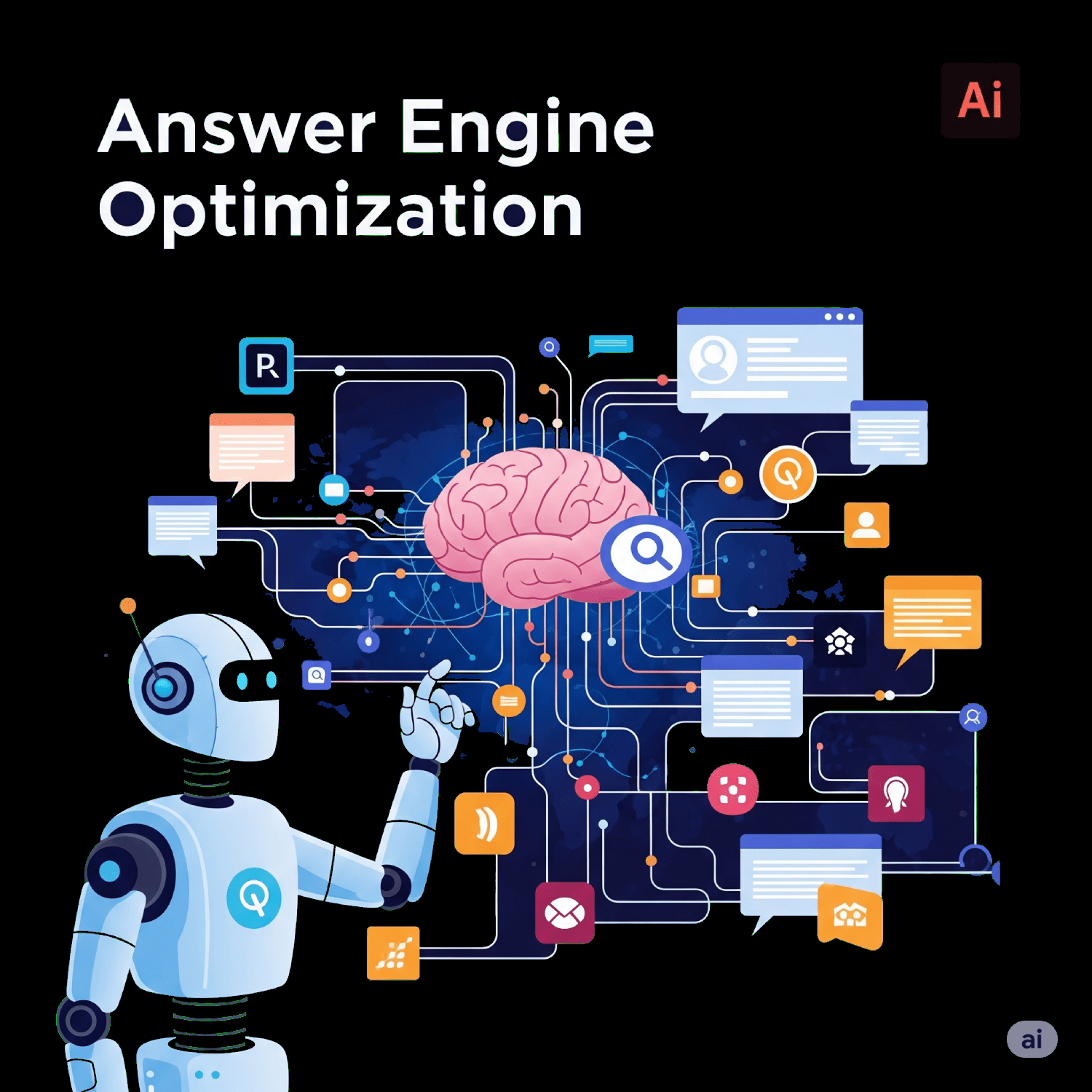 AEO Robot Answer Engine Optimization