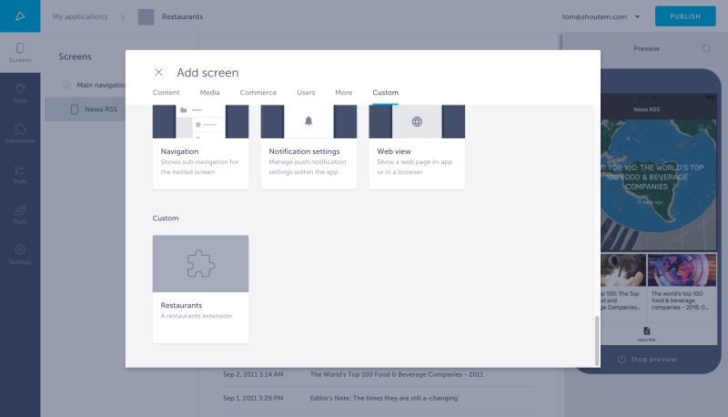 Getting Started Tutorials Shoutem Developers - City Textures - Ultra HD 4K Collection