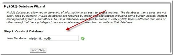 Create Database