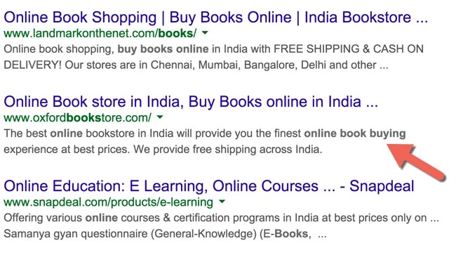 Using LSI Keywords