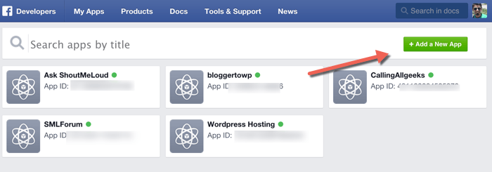 Create basic Facebook App