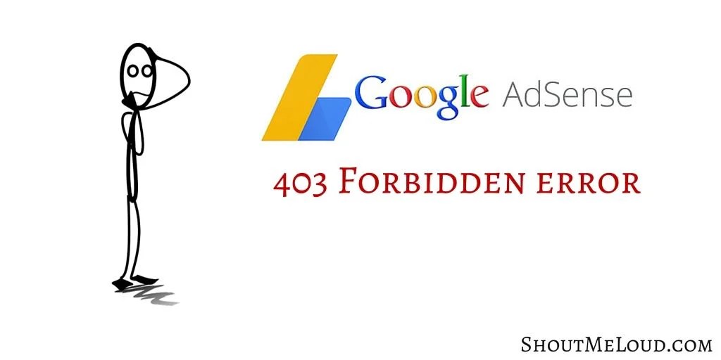 403 Forbidden Error of Google Adsense