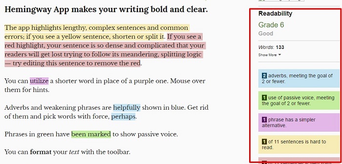 Hemingway Editor