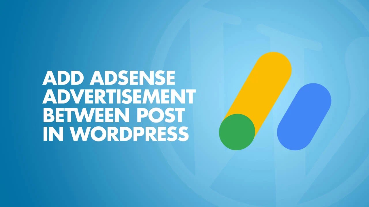 Add AdSense Advertisement between Blog Posts