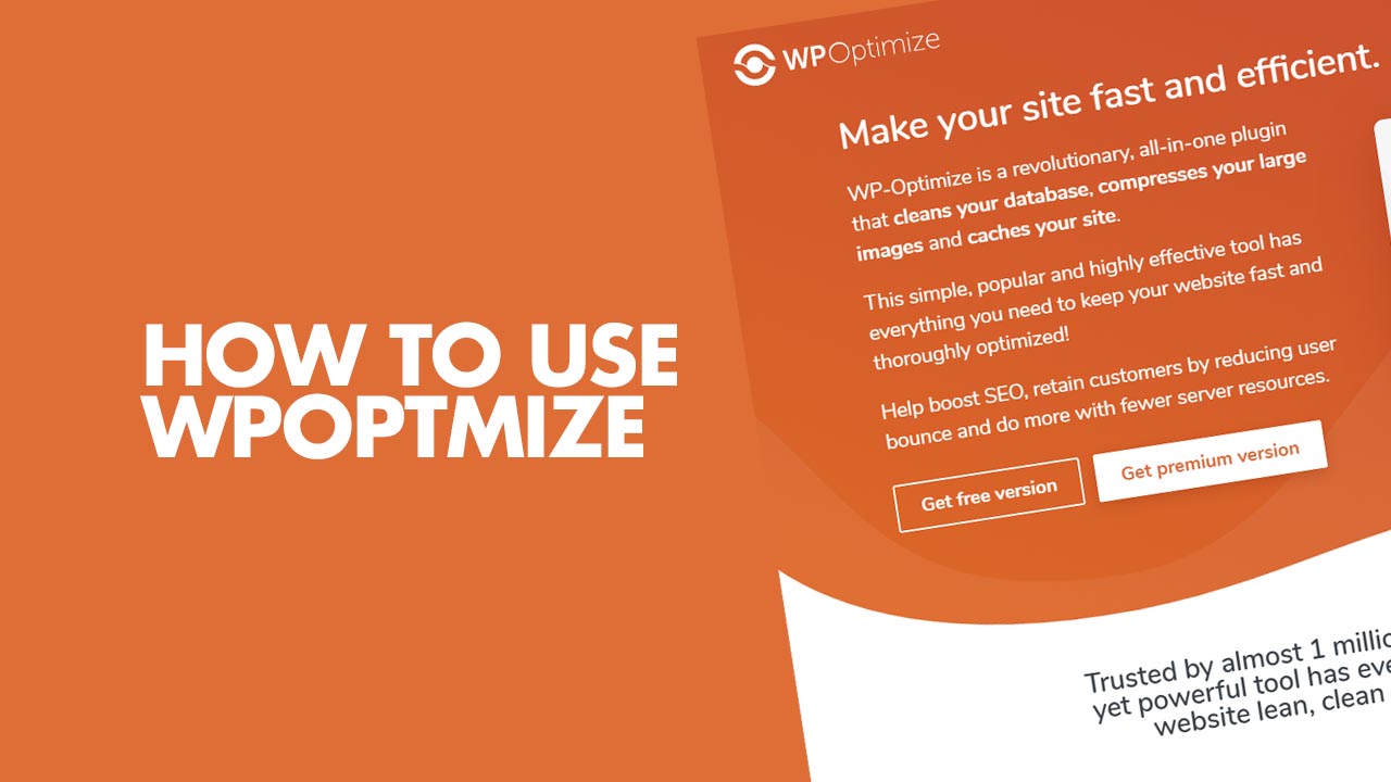 WPOptimize Guide