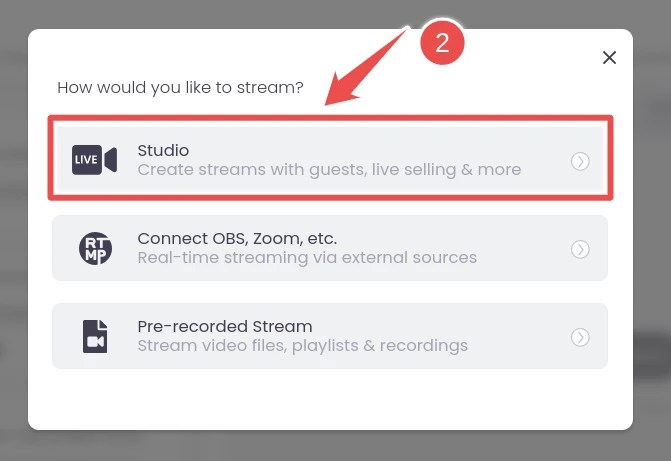 OneStream Live Studio Stream
