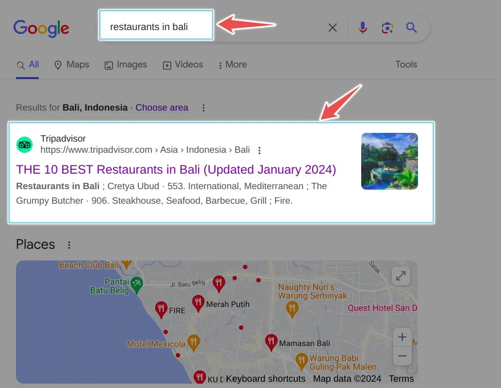 Programmatice SEO Example