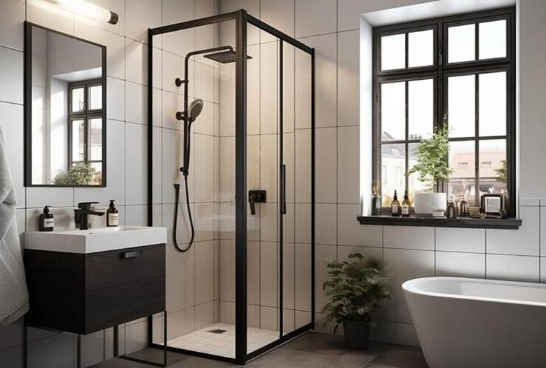 Framed Shower