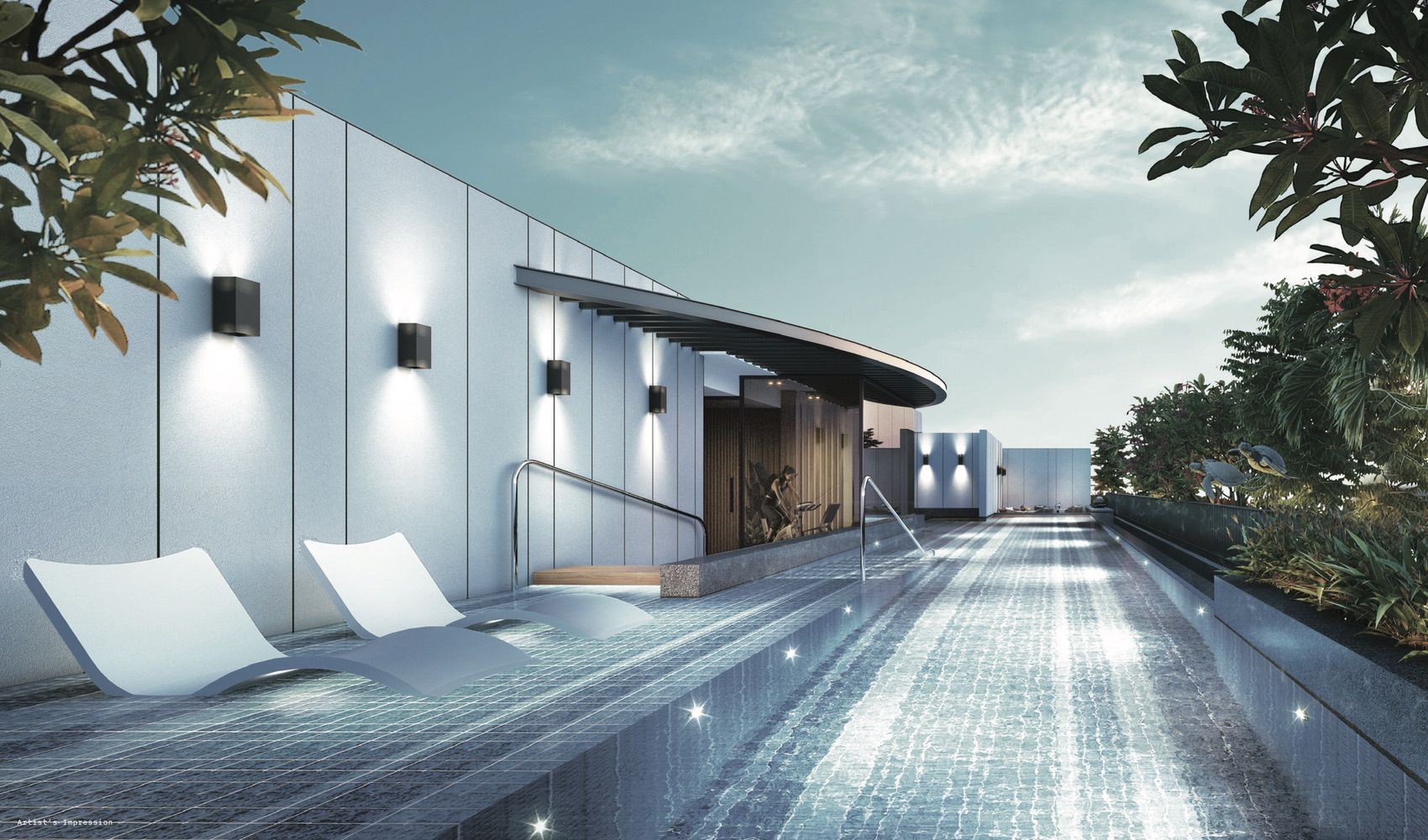 Claydence - Lap Pool