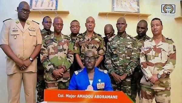 Mali , Burkina Faso na Guinèe , bitandukanyije n’abashaka kugaba igitero ku basirikare bahiritse ubutegetsi muri Niger