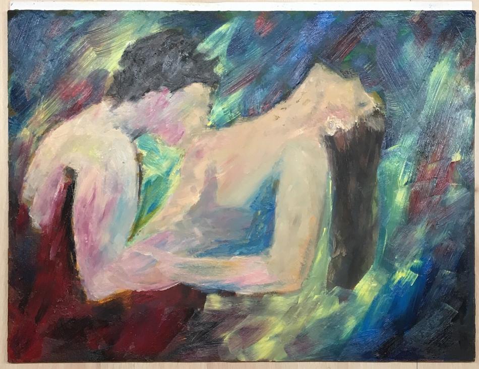 Kunstwerk Adam Und Eva Modern Von Marco