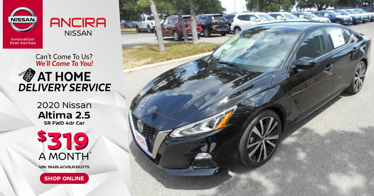 Brand new 2020 nissan altima 2.5 sr fwd 4dr car