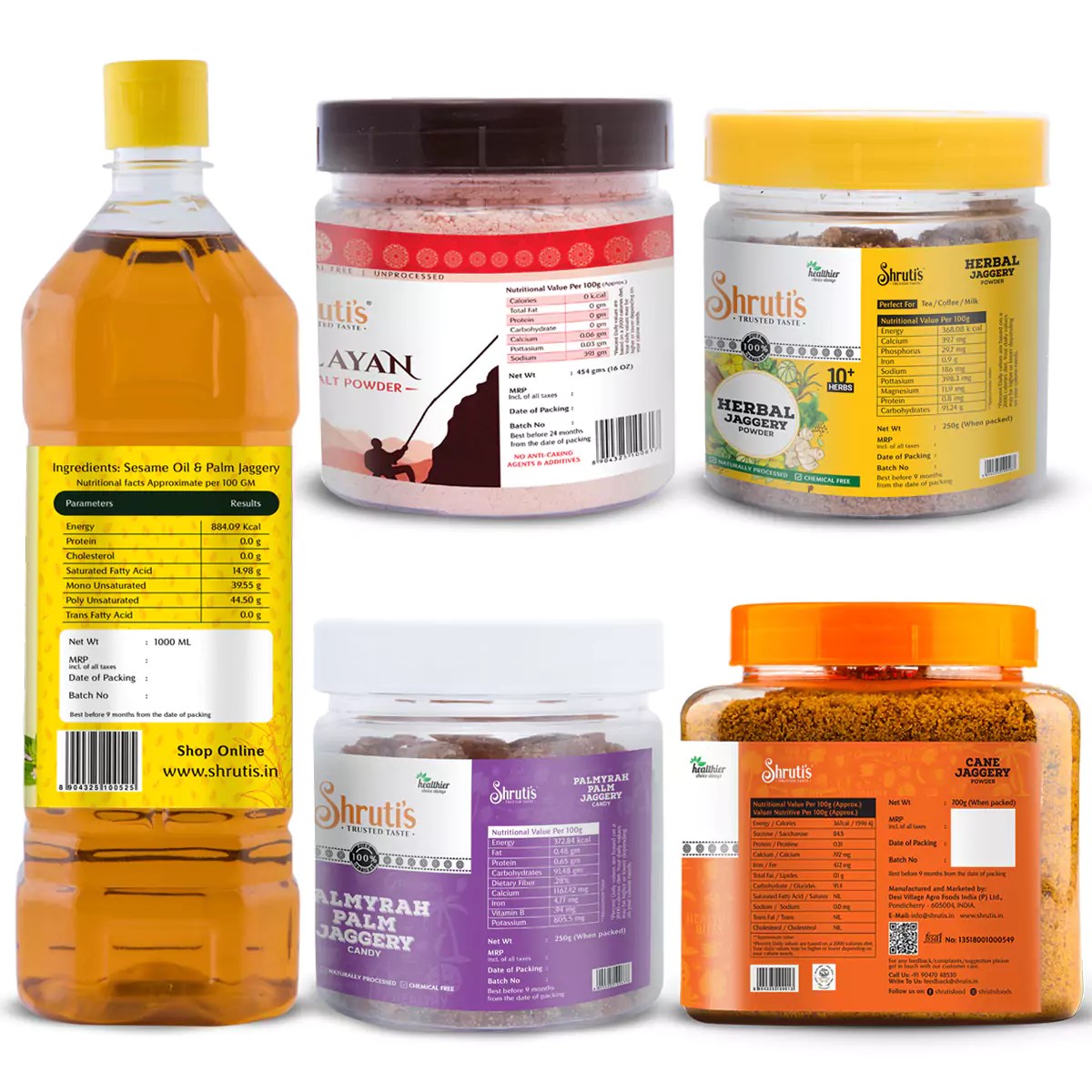 Combo 6: Oil & Earth Essentials