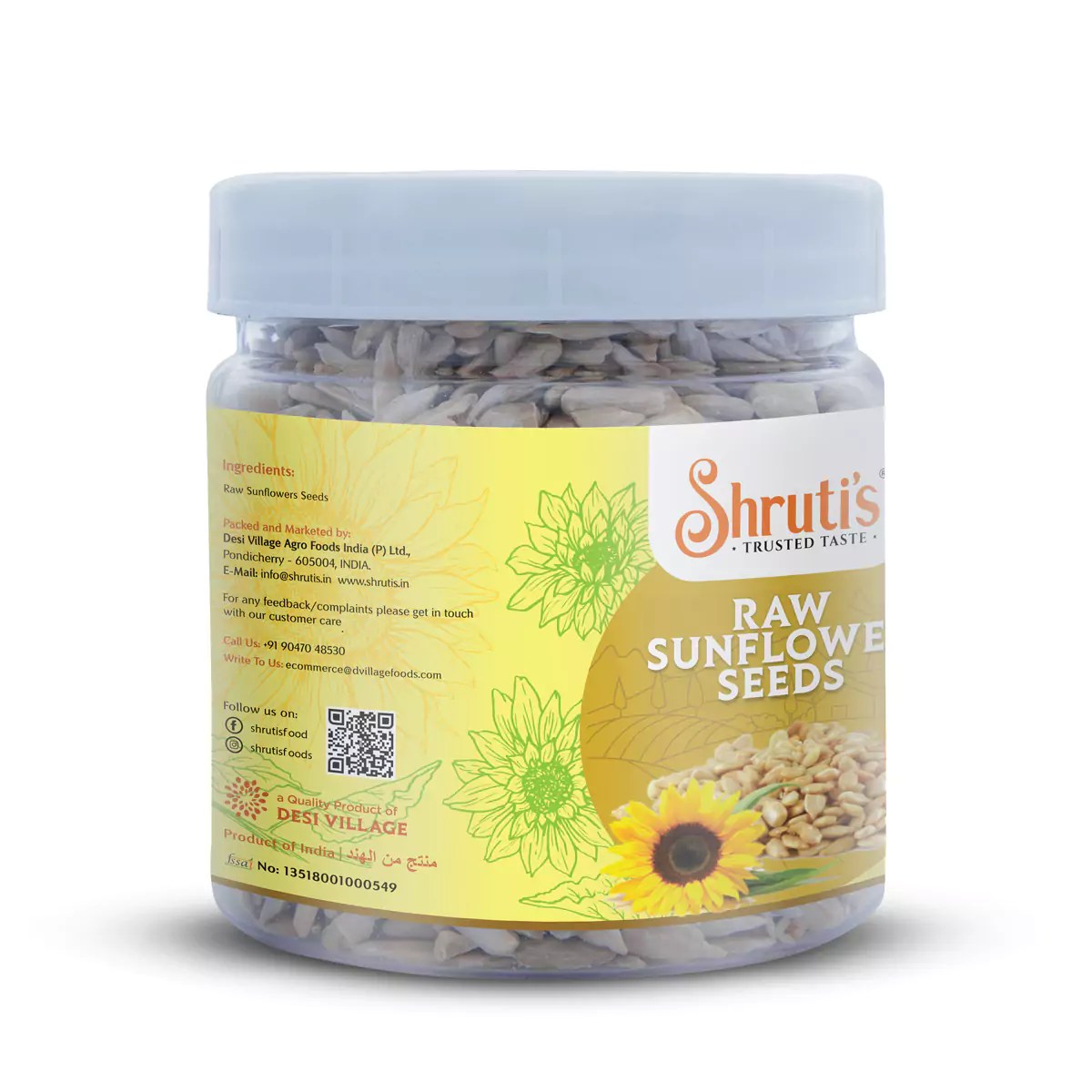 Raw Sunflower Seeds
