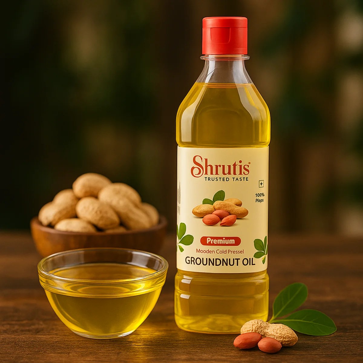 Cold Pressed Groundnut Oil