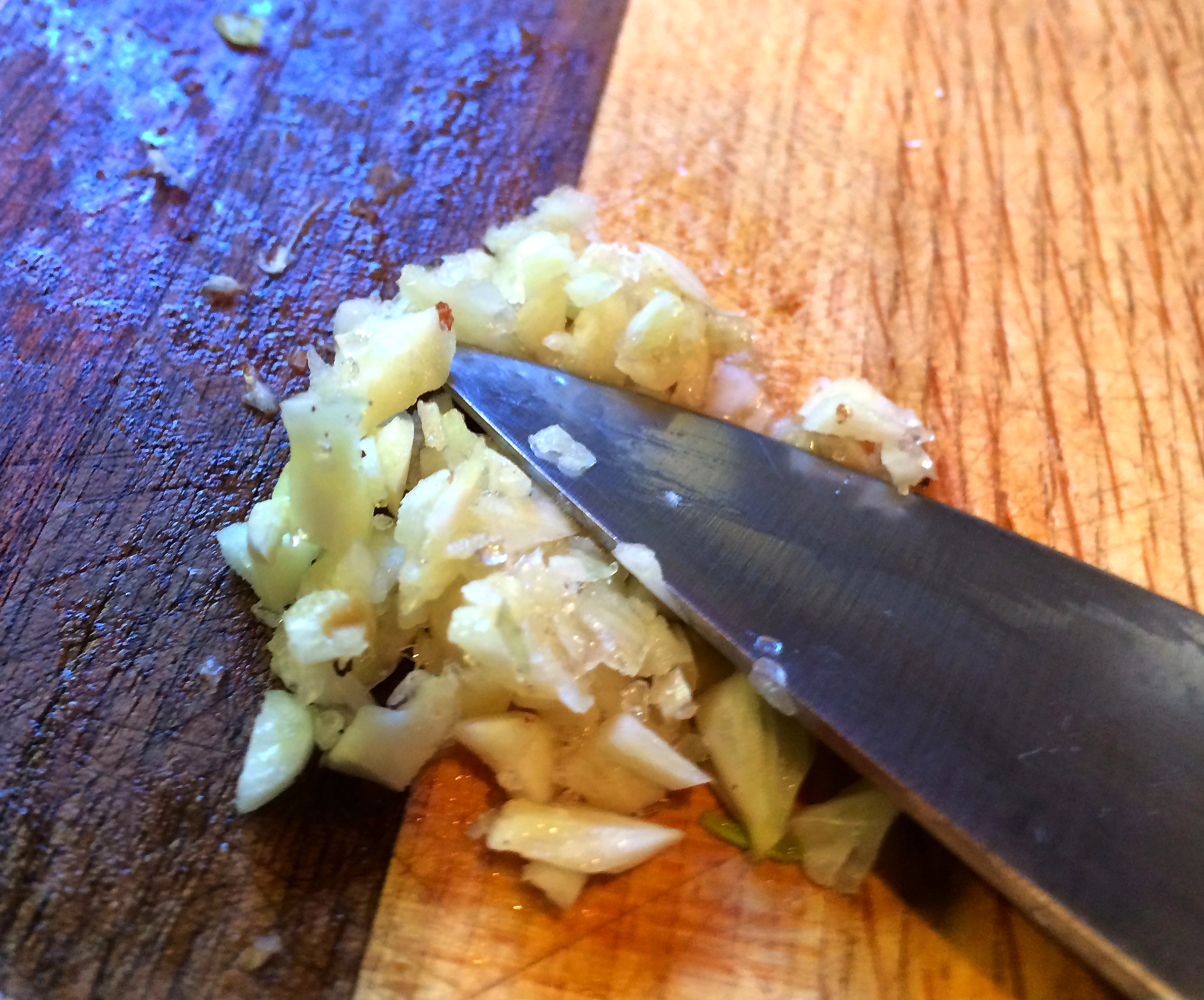 Angle tip down and away