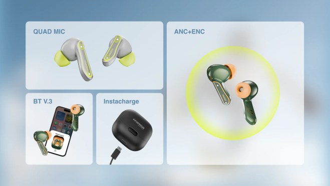 Faster Roar Earbuds (ANC+ENC) - Shuhaz