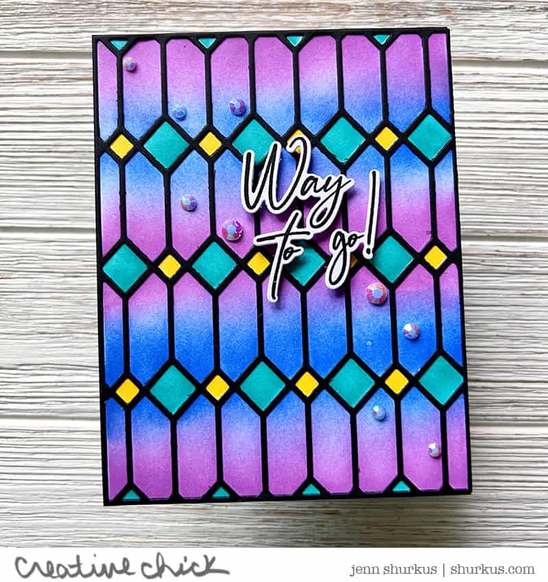 Way to go! , original card (a2)