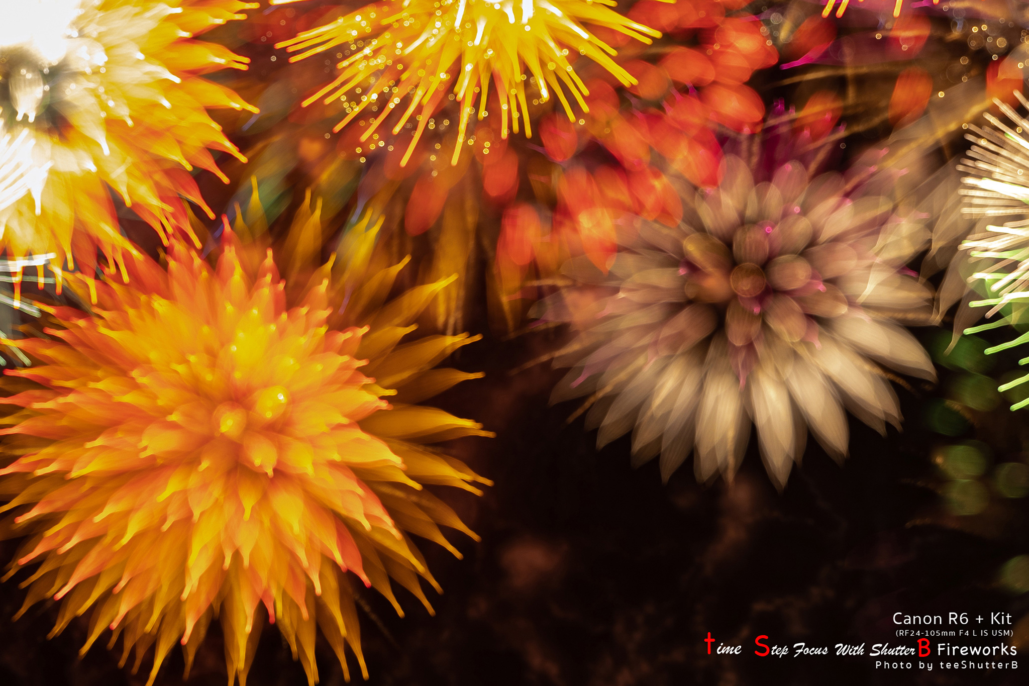 Defocusedfireworks
