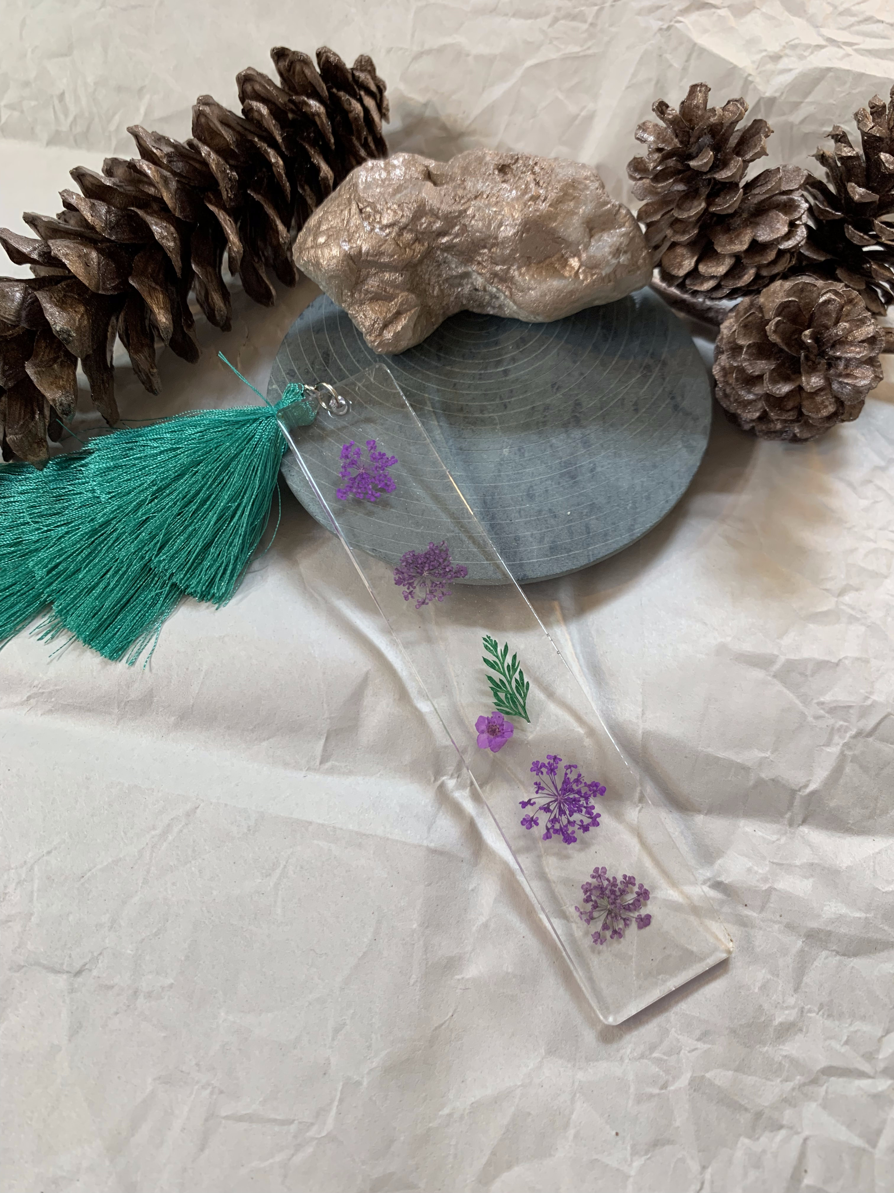 Slim Translucent Resin Bookmarks