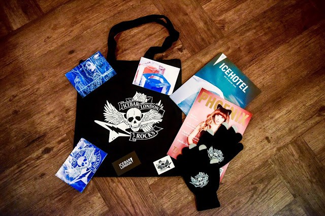 IceBar London goodiebag