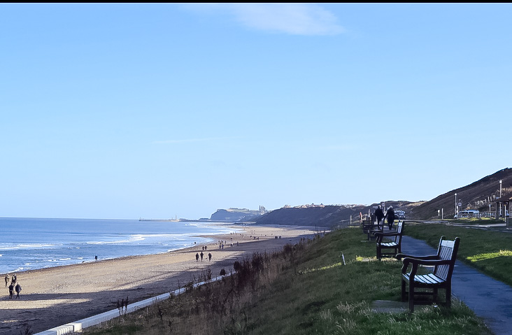 Sandsend seafront
