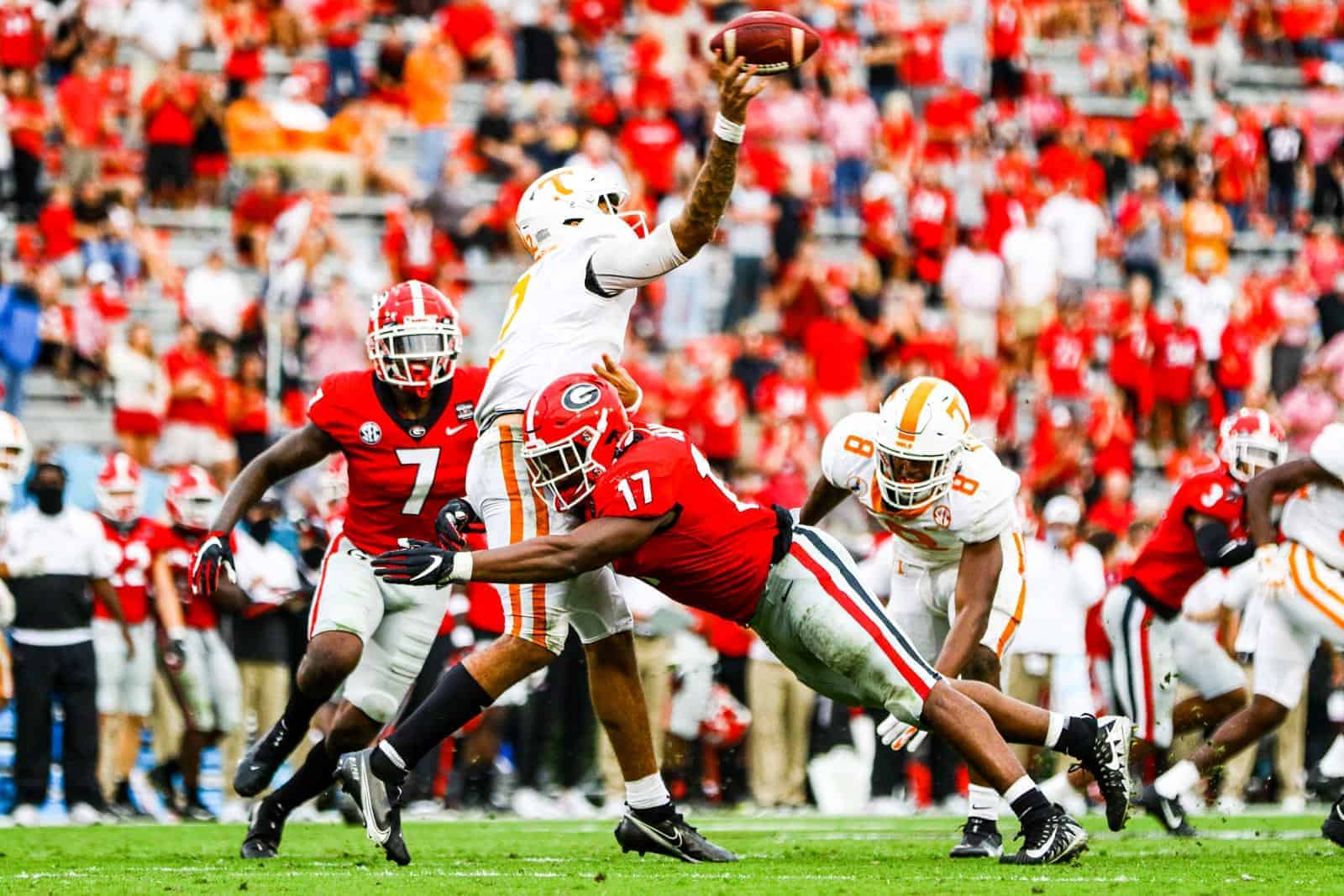 Time TV Set For Georgia Tennessee Game On November 13 201008 AJW TN 100 