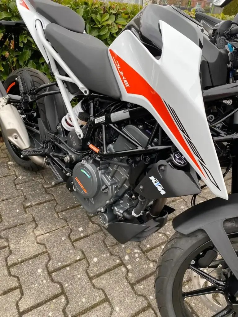 Motorrad der Fahrschule