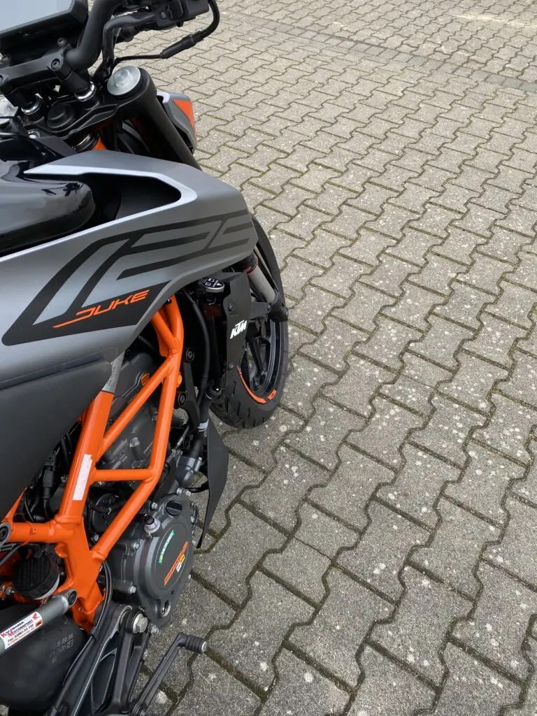 Motorrad der Fahrschule