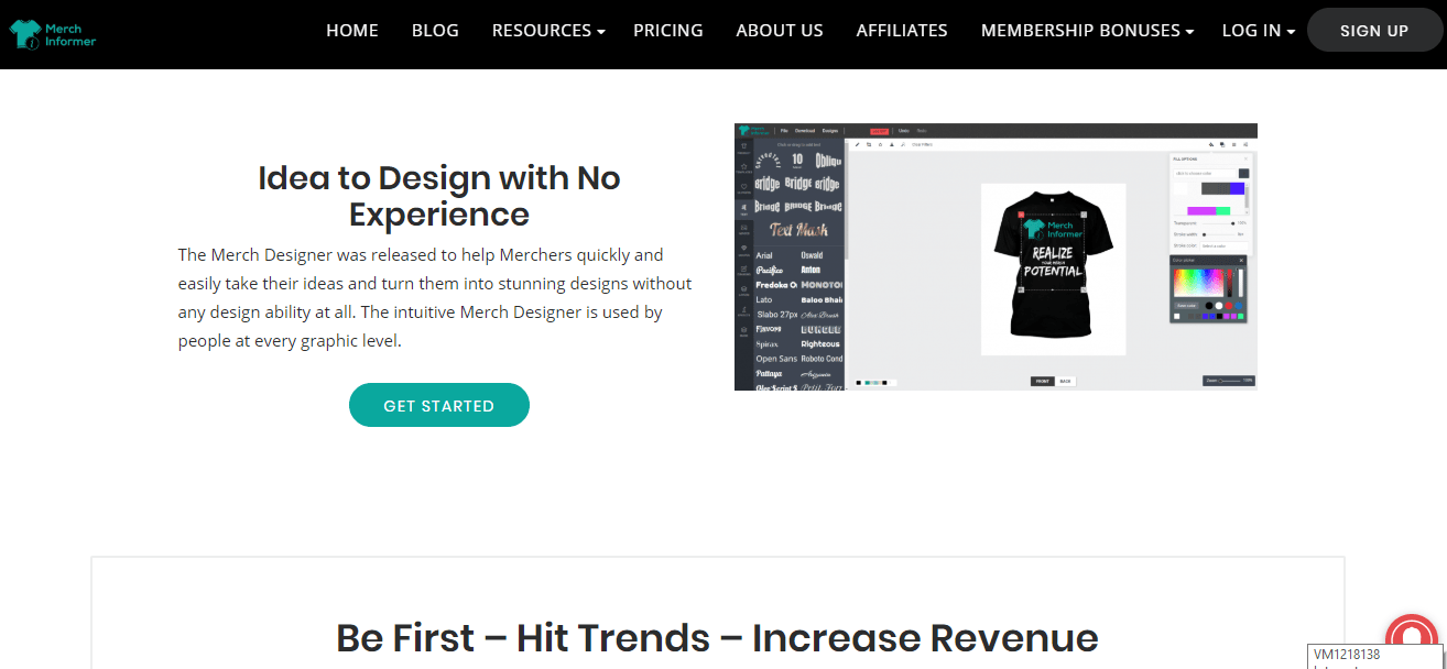 merch informer design t-shirts