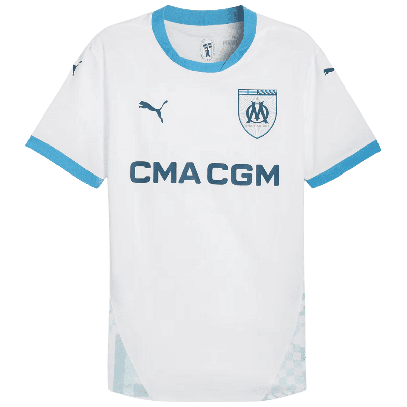 Olympique Marseille Jersey – 24/25 Authentic Home Kit