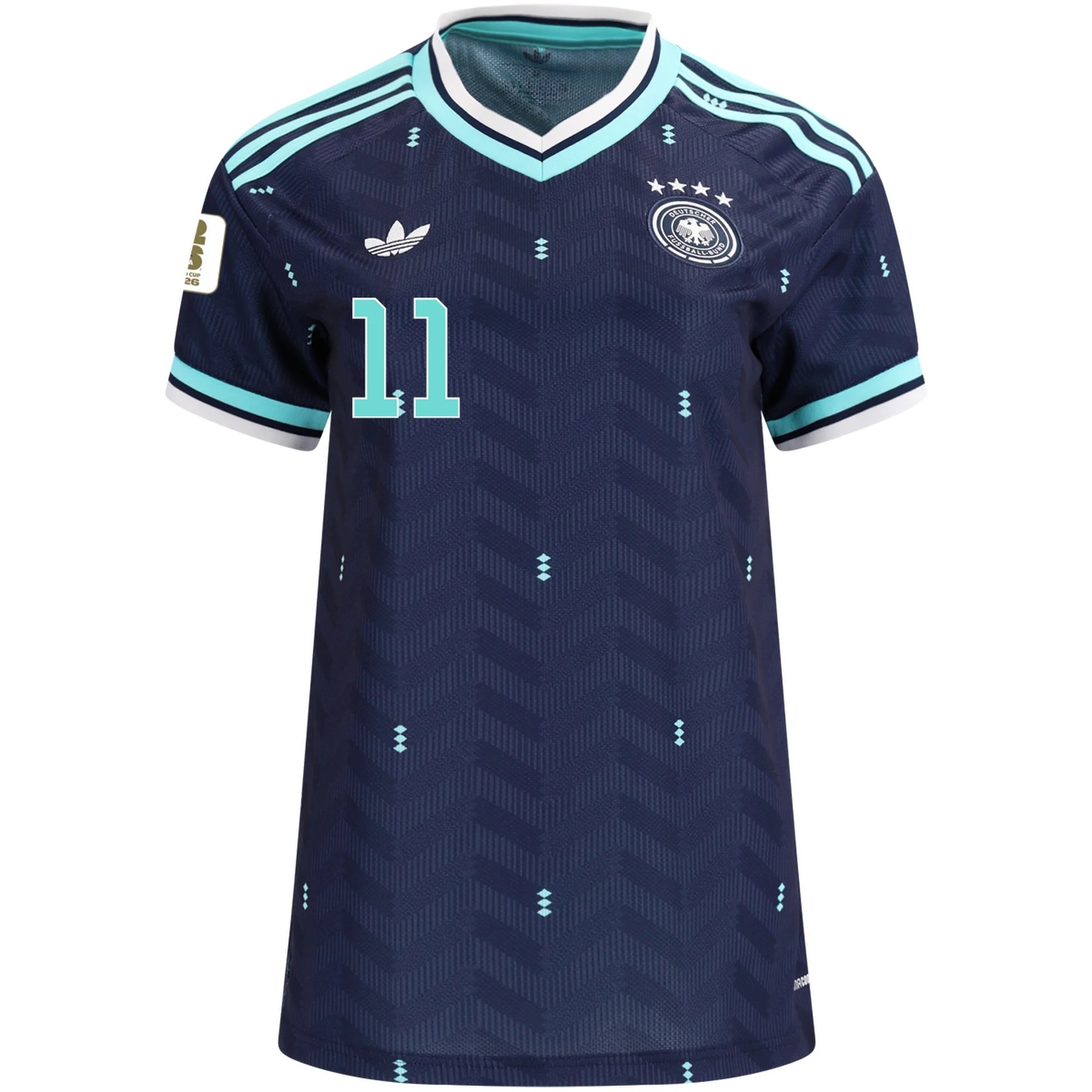 Nick Woltemade Germany 2026/27 Adidas Women's Away Jersey