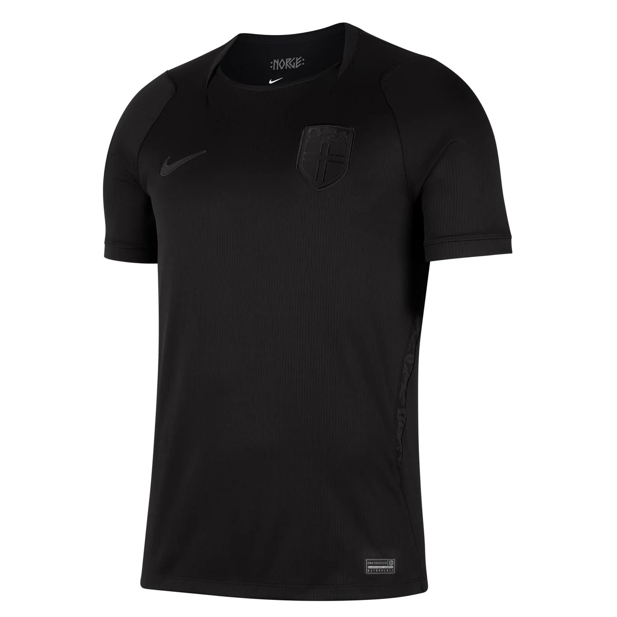 Norway 2026 Nike away jersey Aurora black front view