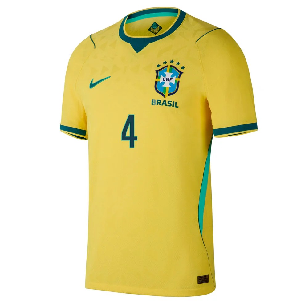 Marquinhos Brazil 2026/27 Nike Authentic Home Jersey